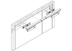 Tekening TS 5000 L-E-ISM montageplaat