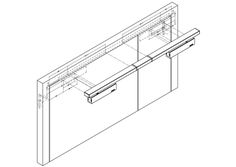 Tekening TS 5000 L-E-ISM montageplaat