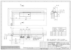 Einbauzeichnung aufliegend Holz DIN-L ActiveStop