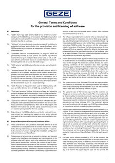 Terms & Conditions for software 2024