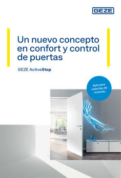 Tríptico GEZE ActiveStop