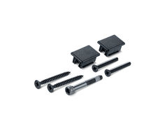 Screw accessories for standard / standard floor level guide rail incl. end cap