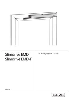 Montage- und Serviceanleitung Slimdrive EMD Slimdrive EMD-F