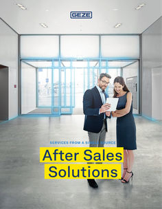 After sales brochure UK