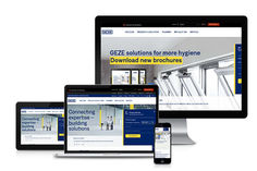 The New GEZE website in Luxemburg provides support throughout the building life cycle