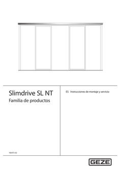 Montage- und Serviceanleitung Slimdrive SL NT, SL NT-FR