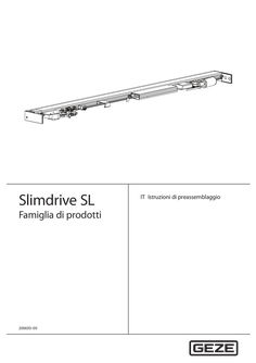 Vormontageanleitung Slimdrive SL