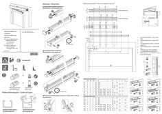 Montageanleitung EMD Rollenschiene mit C-Profil