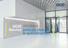 Brochure de service GEZE, pour la Suisse