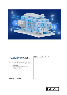 Betriebshandbuch myGEZE Visu Client