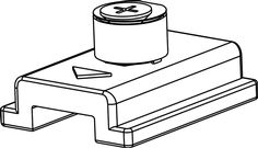 Locking piece F 1200