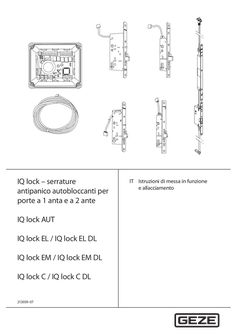 Commissioning and connection instructions (IT)