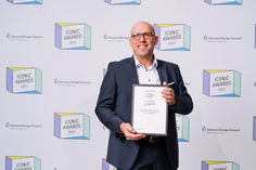 GEZE gewinnt ICONIC AWARD 2025 für Türschließer TS 7000.
