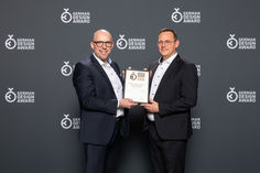 GEZE durų uždarymo mechanizmas TS 7000 apdovanotas „German Design Award 2026“