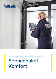 Flyer Folder Servicepaket Komfort