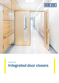 Integrated door closers