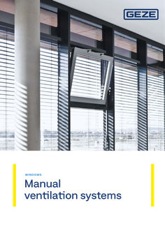 Manual ventilation systems