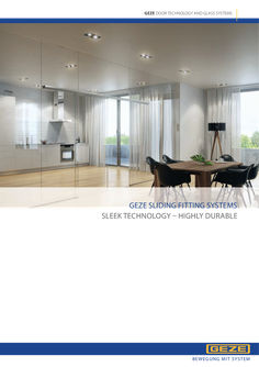 Sliding door fitting systems product brochure