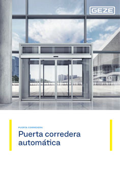 Puerta corredera automática