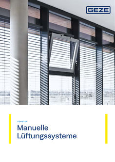 Manuelle Lüftungssysteme