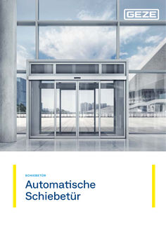 Automatische Schiebetür
