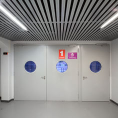 Door closer TS 5000 installed at the entrance hall of Sports Hall in Zadar, Croatia.