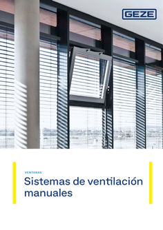Sistemas de ventilación manuales