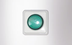 Indicator lamp SLE 220 flush mounting Green