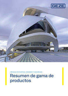 Resumen de gama de productos