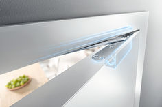 Door dampers - draw-in damper for doors