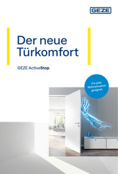 Folder GEZE ActiveStop