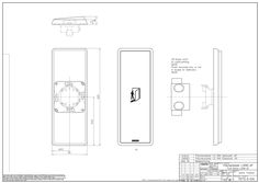 LS 990 UP elbow switch technical drawing