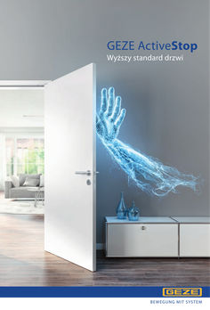 Ulotka folder GEZE ActiveStop