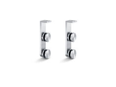 All-glass system stainless steel single point fixing set