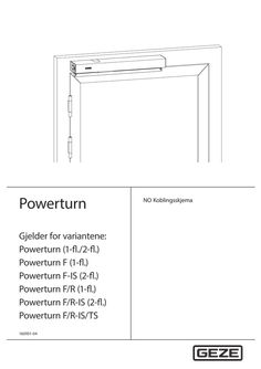 Koblingsskjema Powerturn