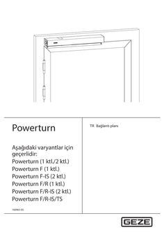 Powerturn Geçerli olduğu varyantlar: Powerturn (1 kanatlı/2 kanatlı) Powerturn F (1 kanatlı) Powerturn F-IS (2 kanatlı) Powerturn F/R (1 kanatlı) Powerturn F/R-IS (2 kanatlı) Powerturn F/R-IS/TS