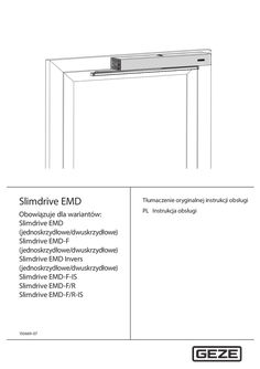 Slimdrive EMD EMD-F EMD-F-IS EMD-F/R EMD Invers