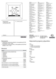 Programator mechaniczny MPS