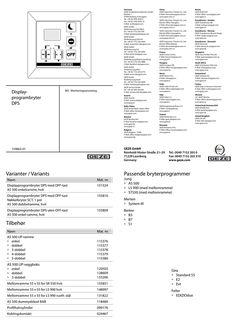 Display-programbryterDPS