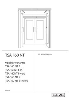 TSA 160 NT TSA 160 NT F TSA 160 NT F- IS TSA 160 NT Invers TSA 160 NT Z TSA 160 NT Z -Invers
