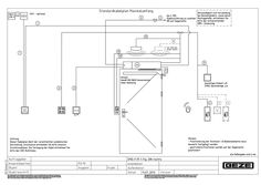 Standard cable plan Slimdrive EMD-F/R 1-leaf Right hand door