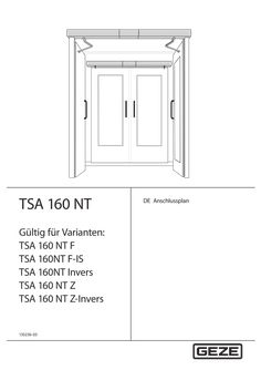 TSA 160 NT TSA 160 NT F TSA 160 NT F- IS TSA 160 NT Invers TSA 160 NT Z TSA 160 NT Z -Invers