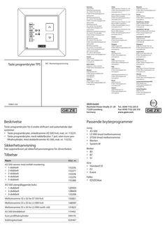 Nøkkelprogrambryter TPS NO