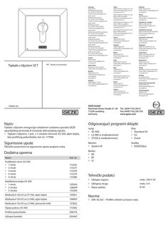 Tipkalo s ključem SCT HR