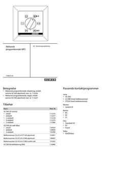 Mekanisk programvælger MPS