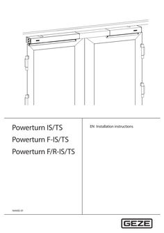 Powerturn IS-TS, Powerturn F-IS/TS, Powerturn F/R-IS/TS