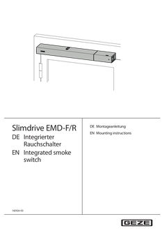Slimdrive EMD-F/R integrierter Rauchschalter