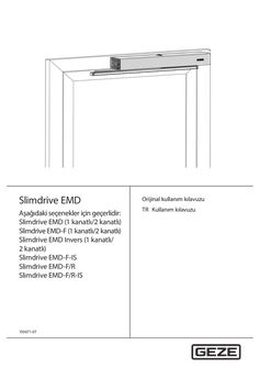 Slimdrive EMD EMD-F EMD-F-IS EMD-F/R EMD Invers