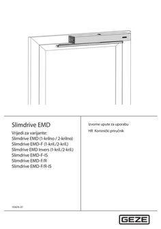 Slimdrive EMD EMD-F EMD-F-IS EMD-F/R EMD Invers