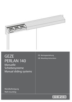 PERLAN 140 Manuelle Schiebesysteme